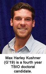 Max Harley Kushner is a fourth year TBIO doctoral candidate