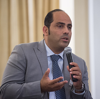 Charbel Moussa, MBBS, PhD, associate professor of neurology and director of the Laboratory of Dementia and Parkinsonism at Georgetown University Medical Center.