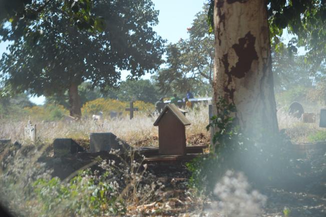 Cemetery in Lusaka, Zambia