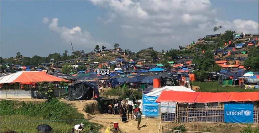 Bangladeshi refugee camp