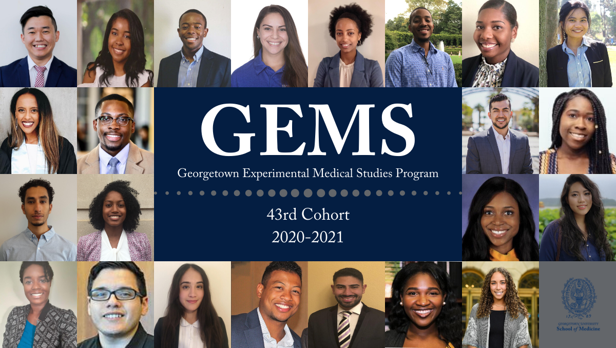 A collage of the 2020-2021 GEMS Cohort