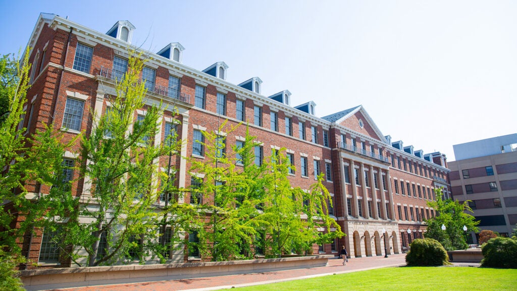 The Med-Dent Building from the podium side
